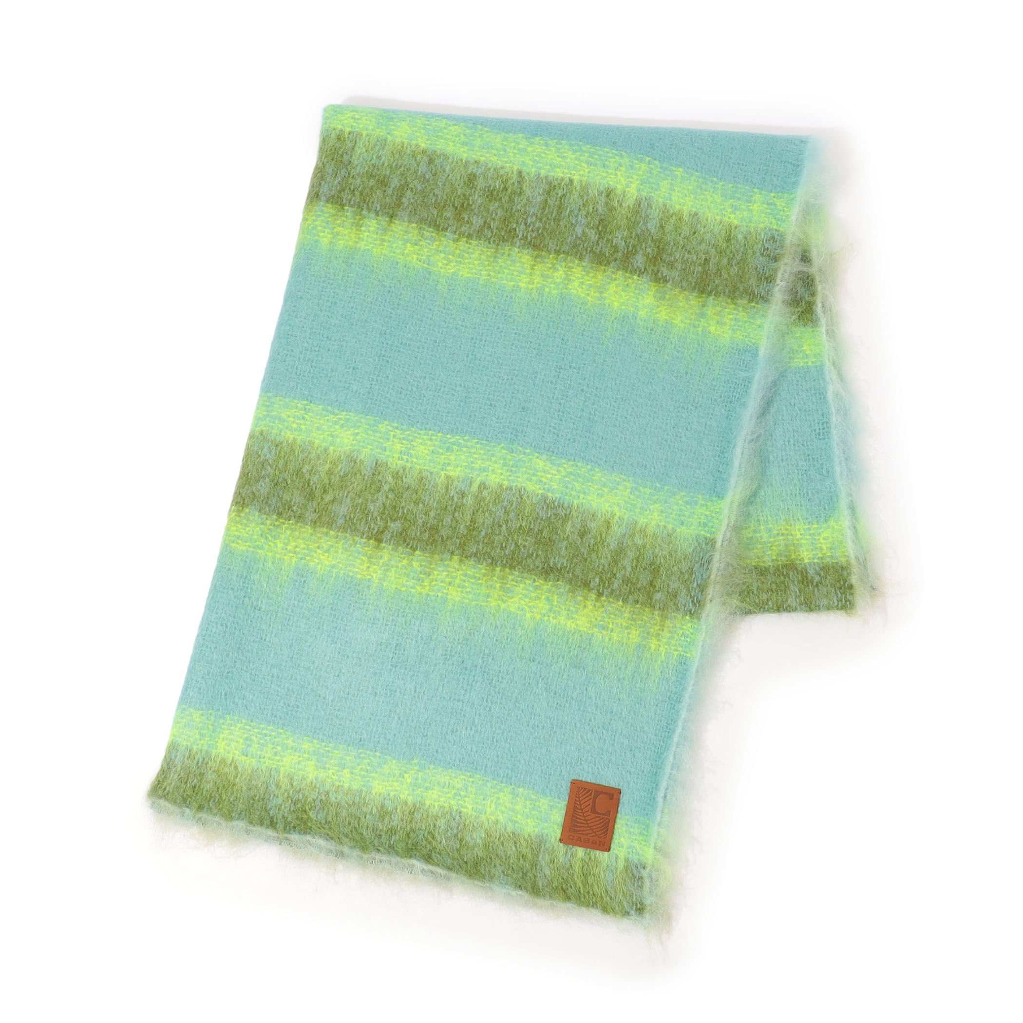 □CABaN モヘヤ チェックストール｜トゥモローランド 公式通販