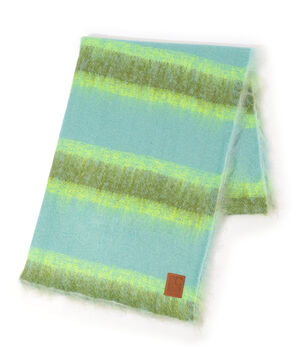 ■CABaN モヘヤ チェックストール