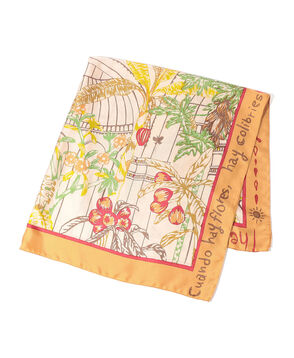 manipuri GARDEN シルクスカーフ