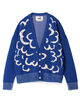 mii CARDIGAN BELIN knitted wool jacquard in boucle カーディガン