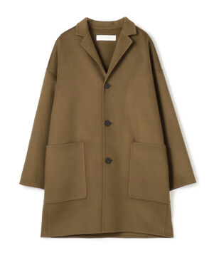 ウールダブルフェイス キモノスリーブコート