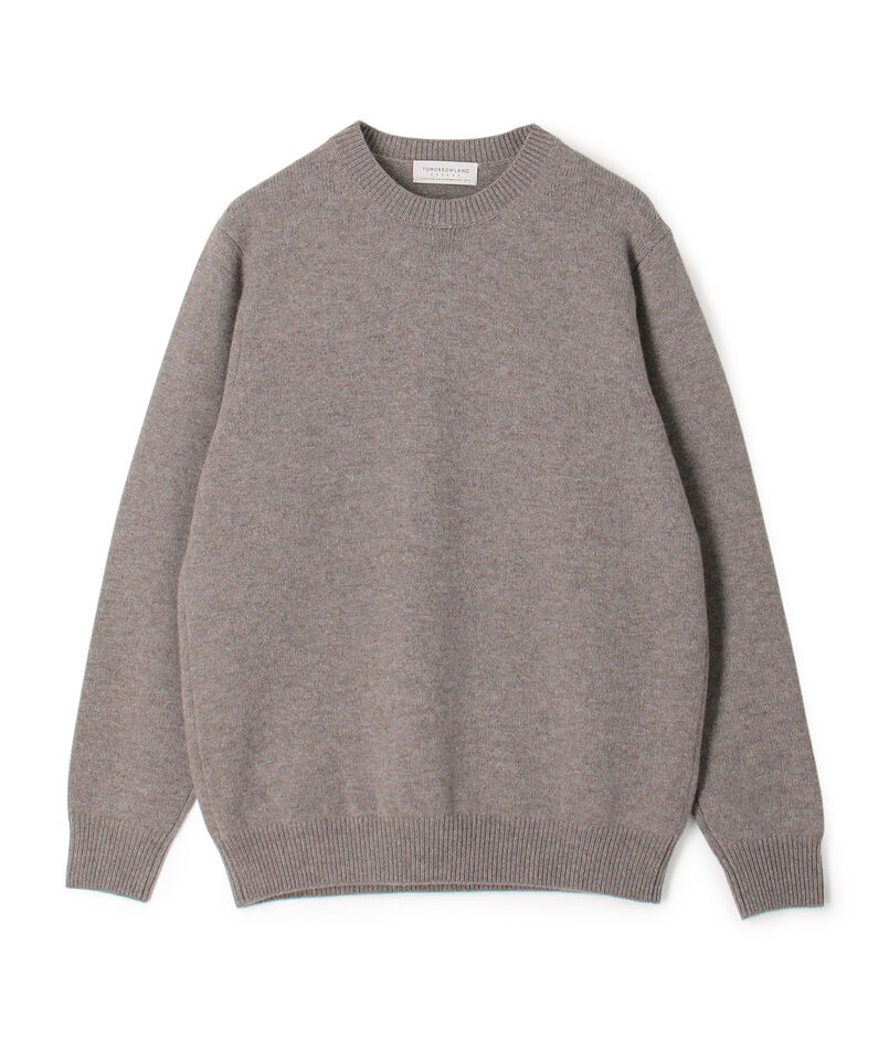 TOMORROWLAND tricot スーパーファインラムウール クルーネックプルオーバー