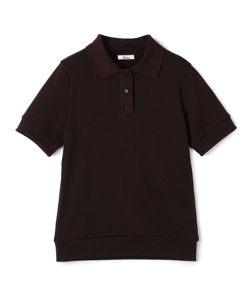 【WEB先行予約】コットンモダール フライス ポロ