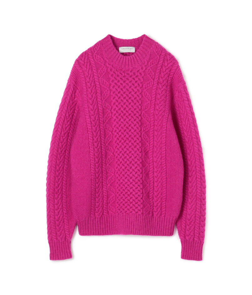 TOMORROWLAND tricot ウール ケーブルニット｜トゥモローランド 公式通販