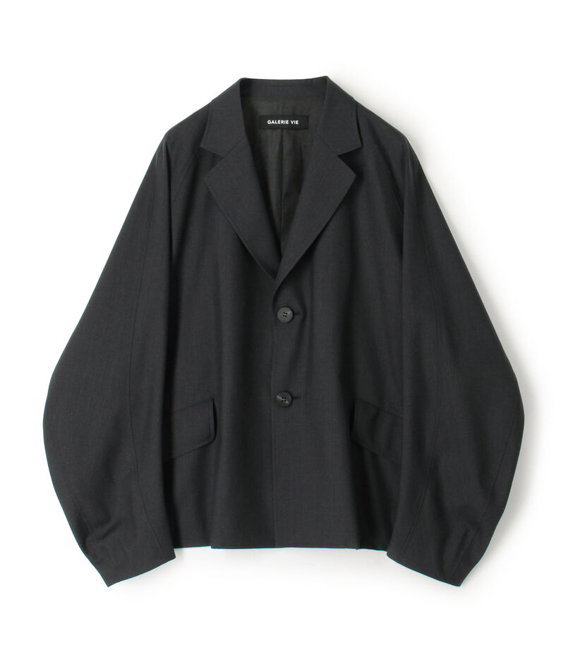 ウォッシャブルトロピカル チェスターカラージャケット