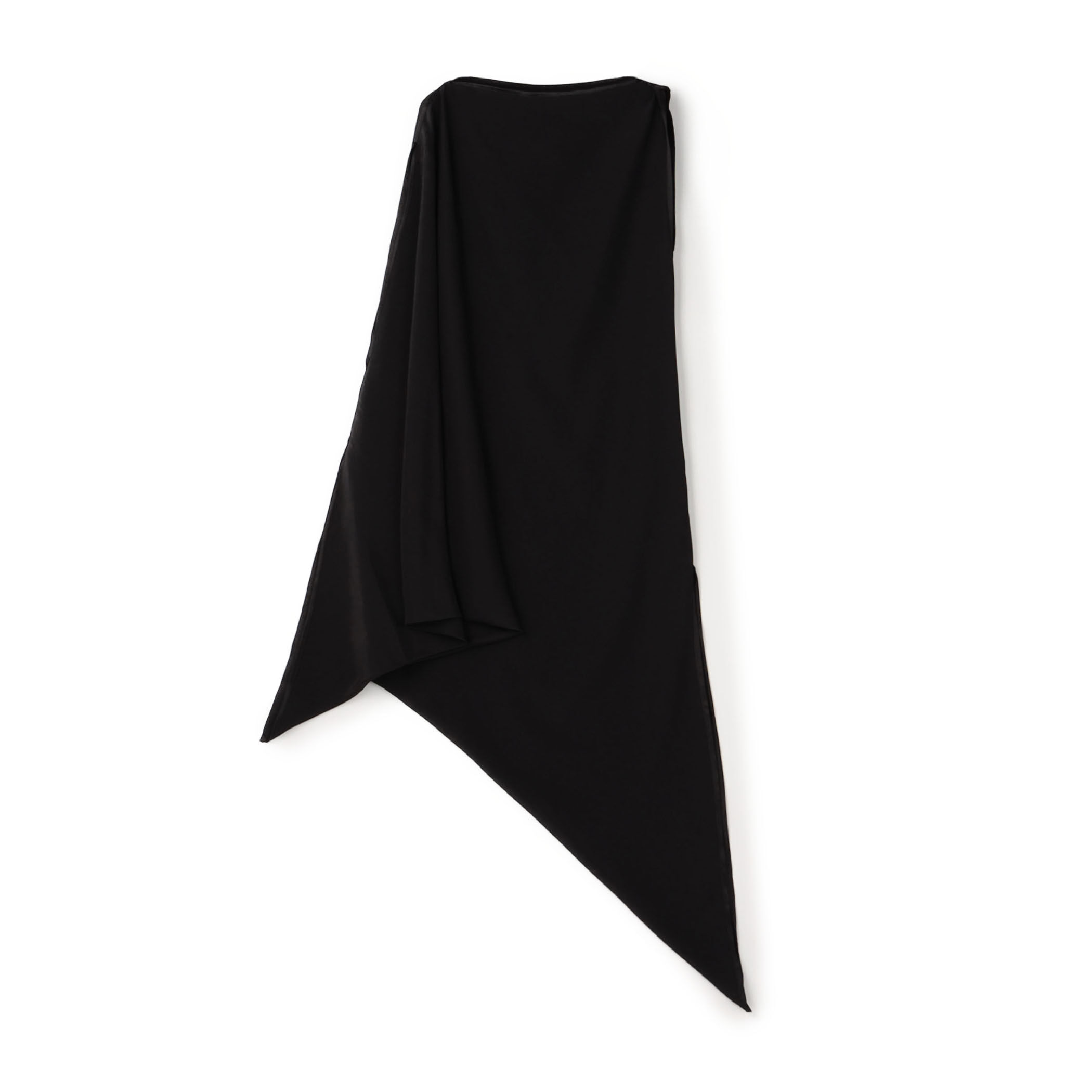 (SALE)( サンローラン)黒のドレープドレス SALE)( サンローラン)黒のドレープドレス (Saint Laurent