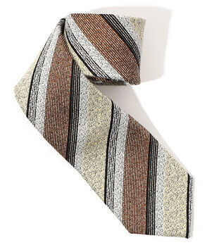 TOMORROWLAND シルクジャガード レジメンタルストライプネクタイ