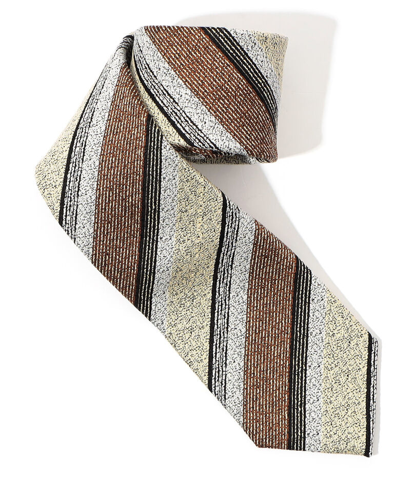 TOMORROWLAND シルクジャガード レジメンタルストライプネクタイ