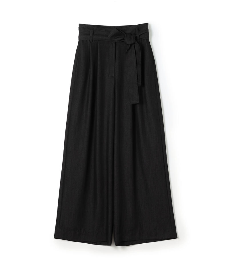 【WEB先行予約】ラスターデニム ダブルタックワイドパンツ