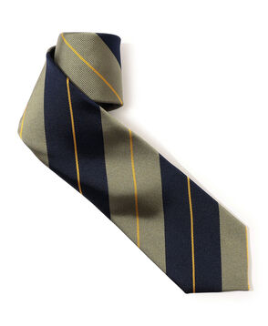 TOMORROWLAND シルクジャガード レジメンタルストライプネクタイ