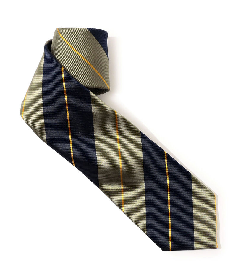 TOMORROWLAND シルクジャガード レジメンタルストライプネクタイ