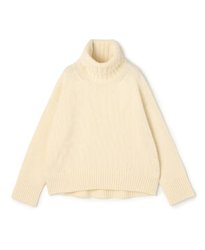 ファインウール タートルネックプルオーバー