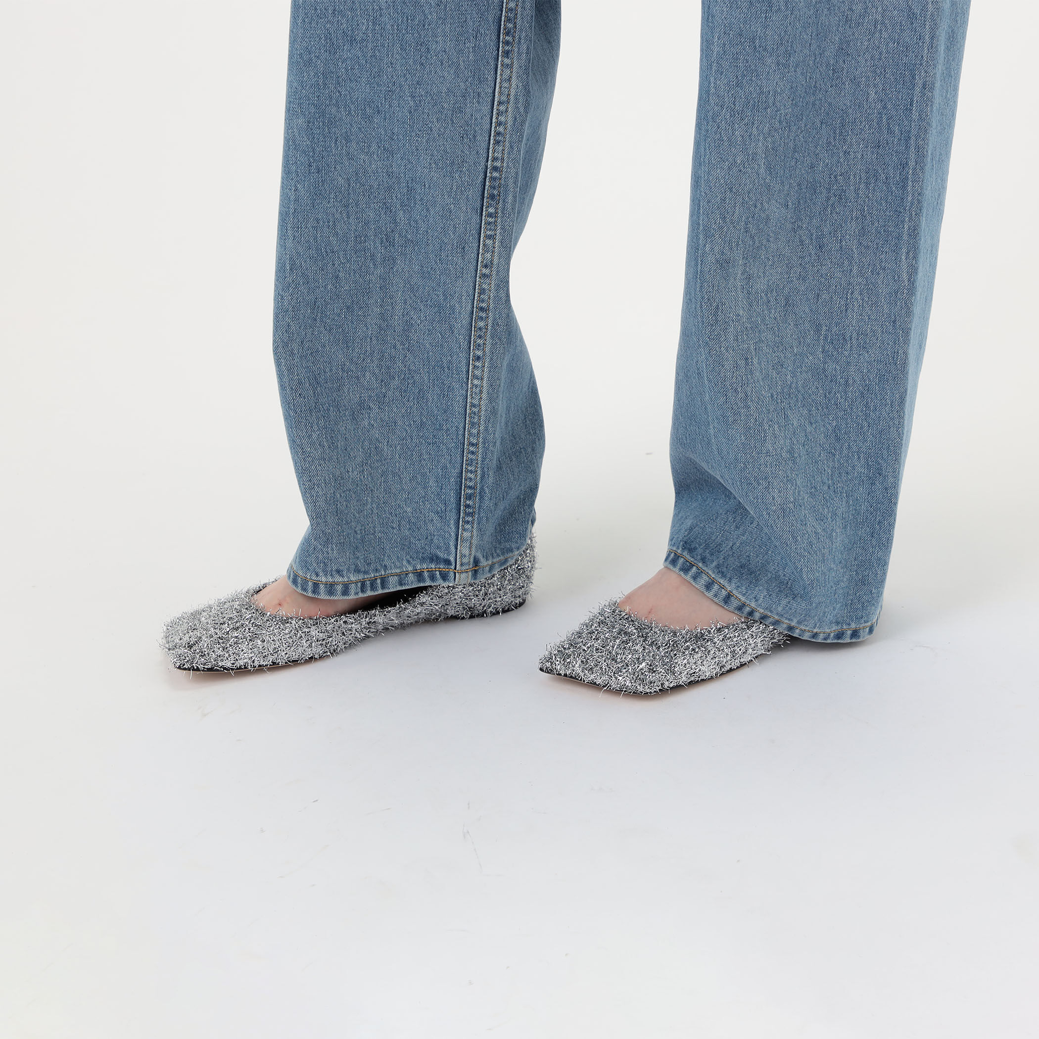 未使用　24SS PIPPICHIC LINDA スクエア フラットシューズ 未使用 24SS PIPPICHIC LINDA スクエア フラットシューズ - メルカリ