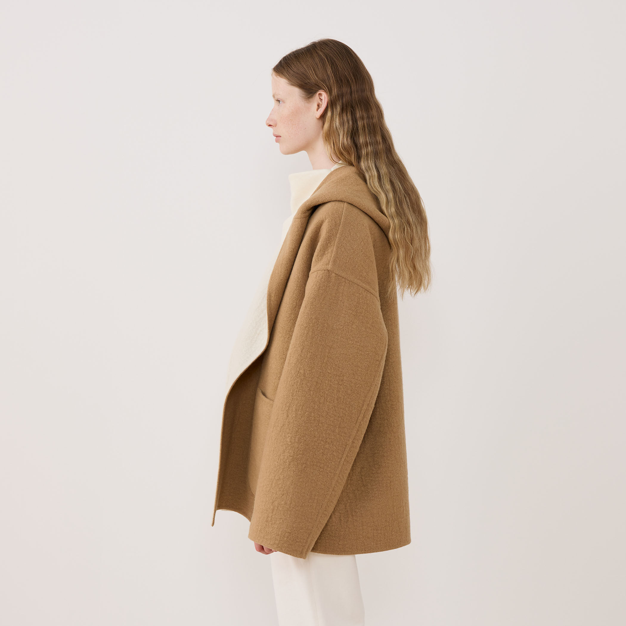 シープライクダブルフェイス フーデッドコート｜トゥモローランド 公式通販