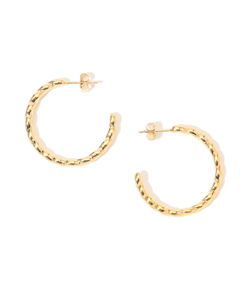 【別注】PHILIPPE AUDIBERT FAY HOOPS ゴールドピアス