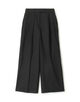 スーパーウールトロピカルウール センタープレスワイドパンツ