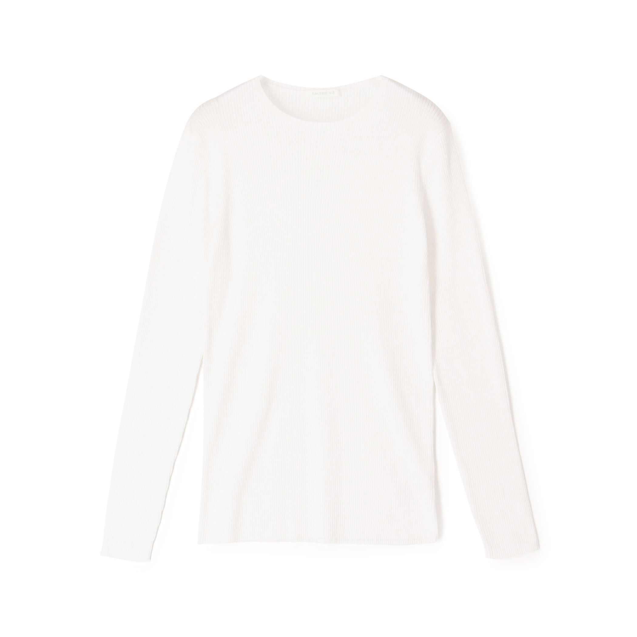✨極美品✨AURALEE 【オーフリ】リブニット　ギザ UネックリブT サイズ1 AURALEE(オーラリー) SUPER FINE WOOL RIB KNIT BIG P O