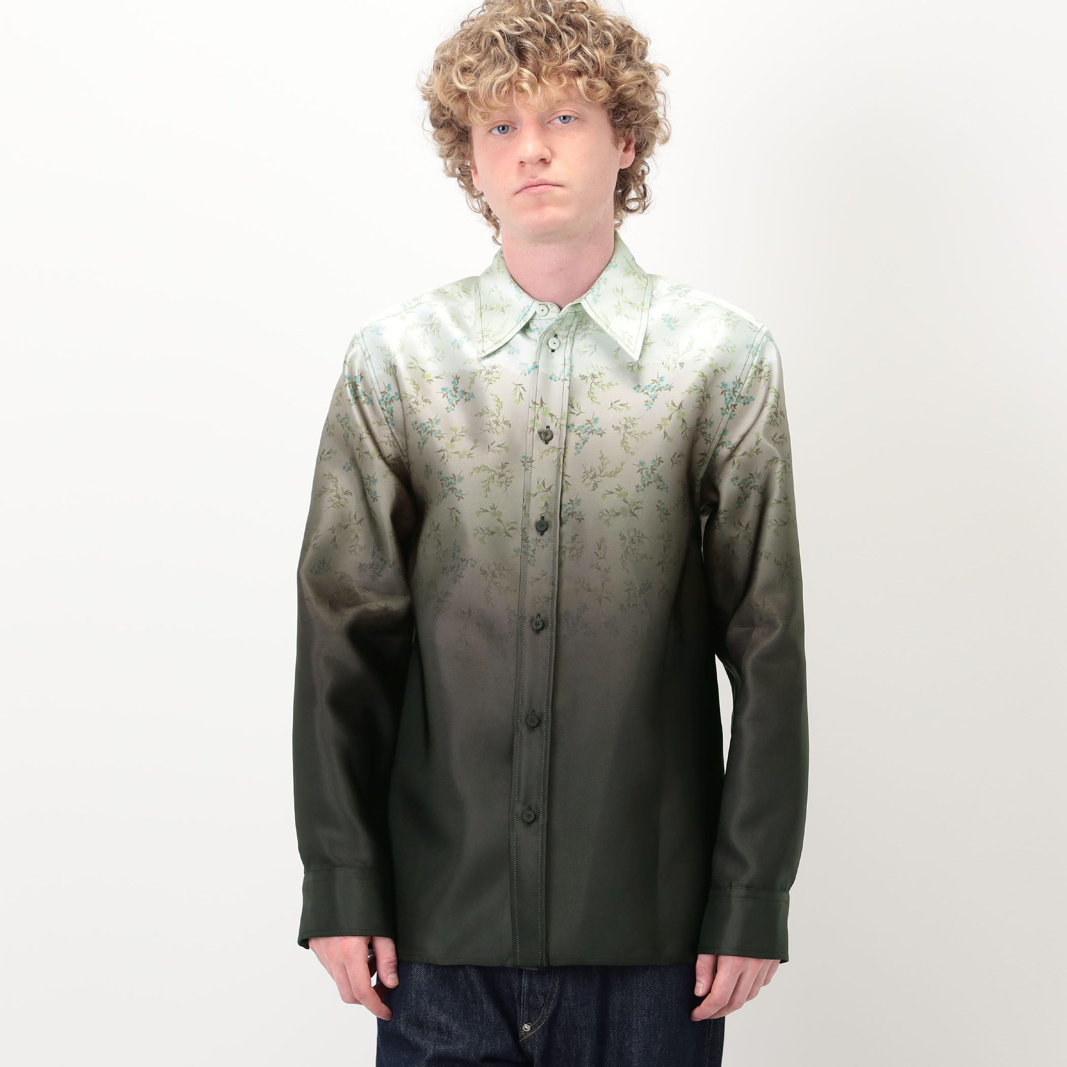 JIL SANDER シルクブレンド 長袖シャツ JIL SANDER ポリエステルシルク シャツ｜トゥモローランド 公式サイト