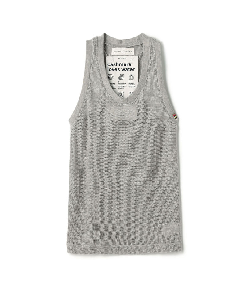 extreme cashmere mesh vest