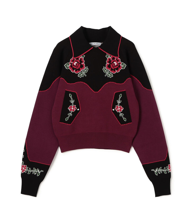 Molly Goddard NATASHA JUMPER ジャカードニット