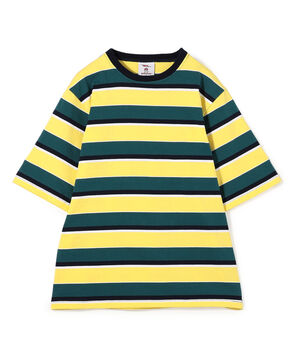 【別注】BARBARIAN コットンボーダー ハーフスリーブ クルーネックカットソー