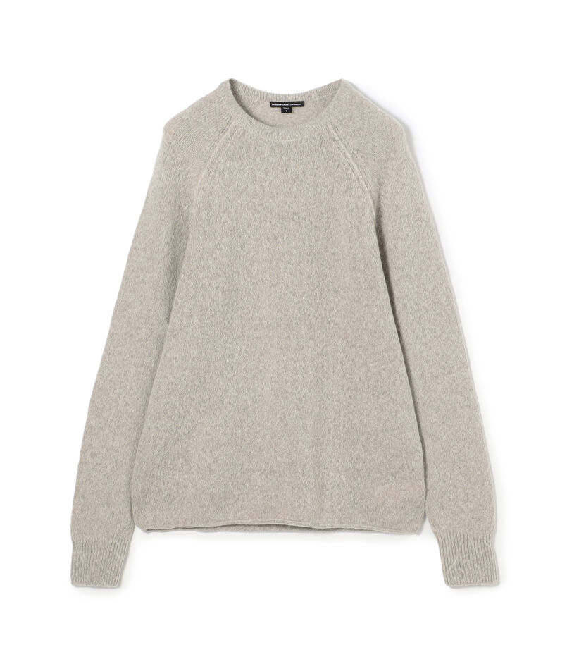 カシミヤ ラグランスリーブプルオーバー MLTC3395