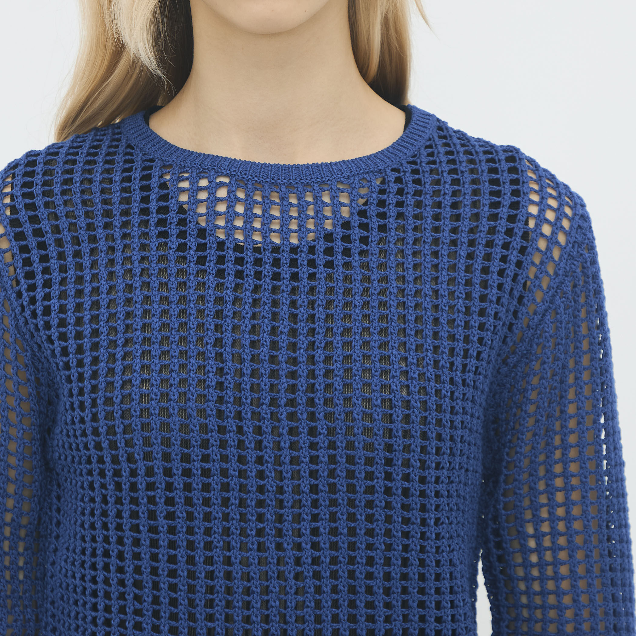 コットンメッシュ クルーネックプルオーバー｜トゥモローランド 公式通販