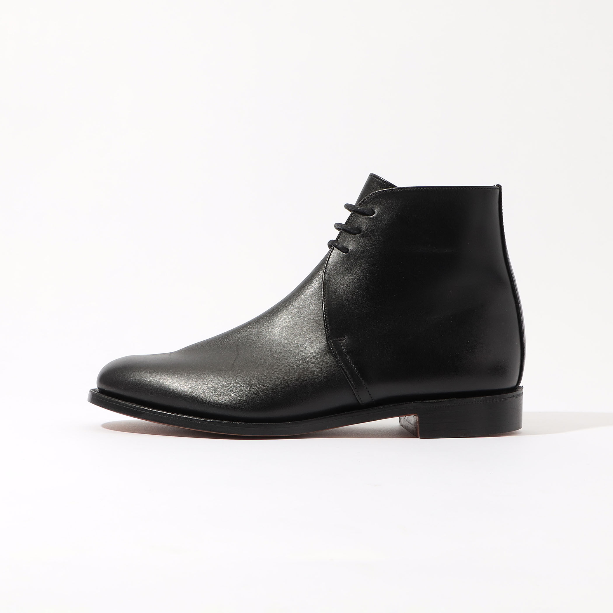 別注】SANDERS GEORGE BOOTS 3アイレットレースアップブーツ