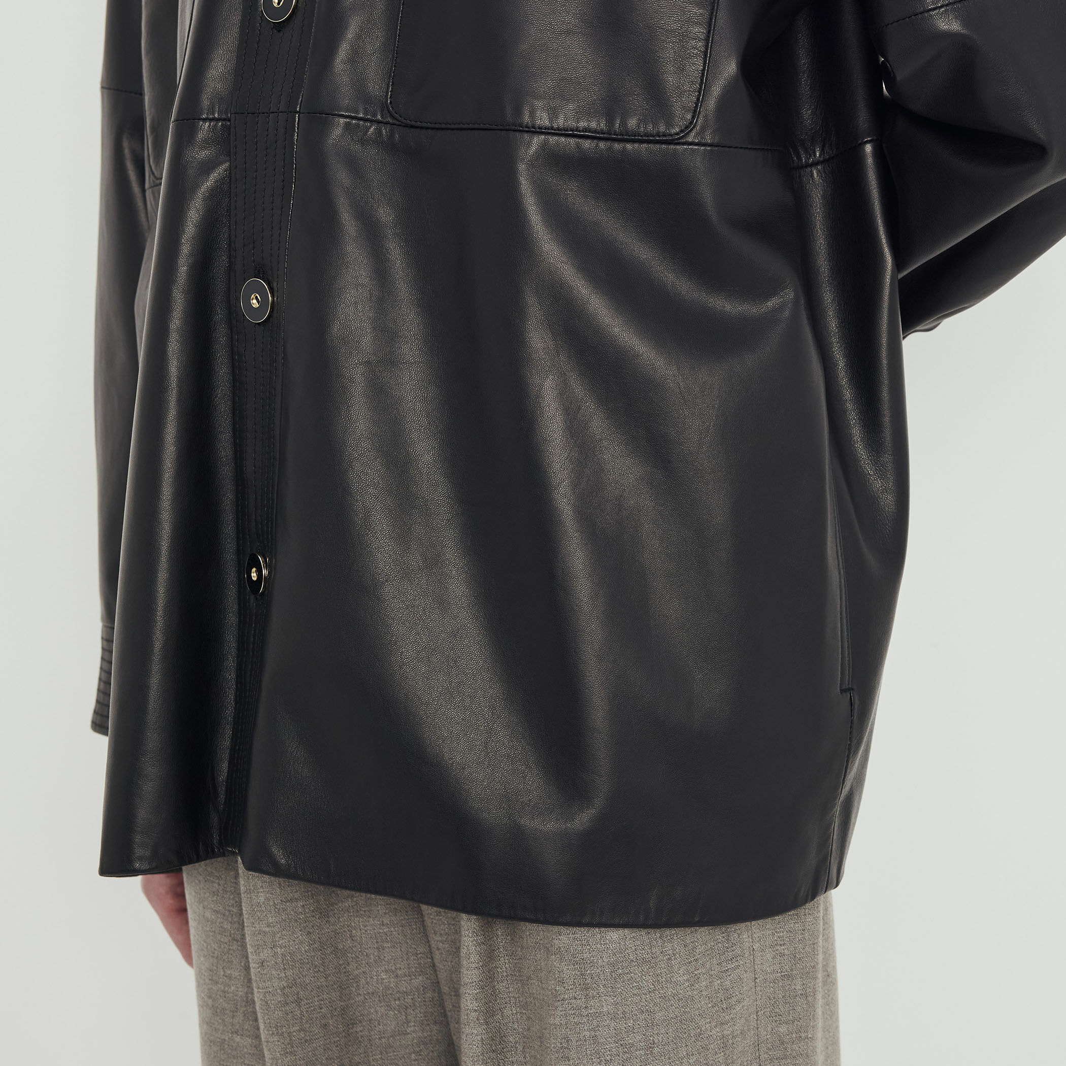 ラムレザー オーバーサイズジャケット｜トゥモローランド 公式通販