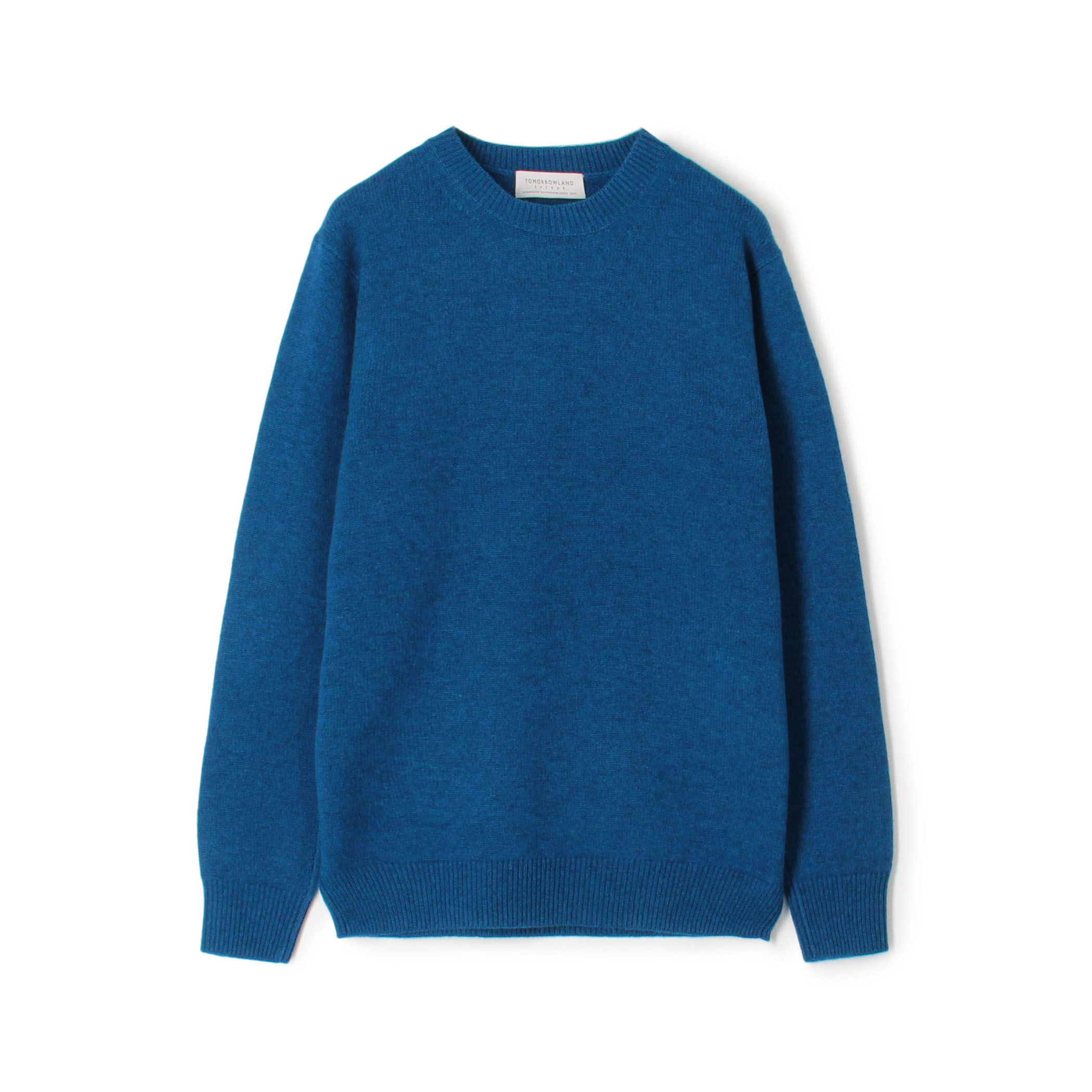 【最安値】 TOMORROWLAND クルーネック スーパーファインラムウール tricot トップス
