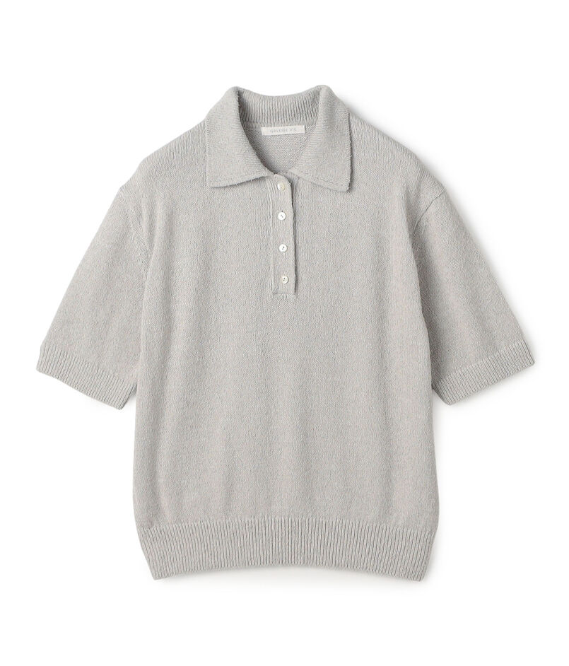 スナールヤーン ポロカラープルオーバー