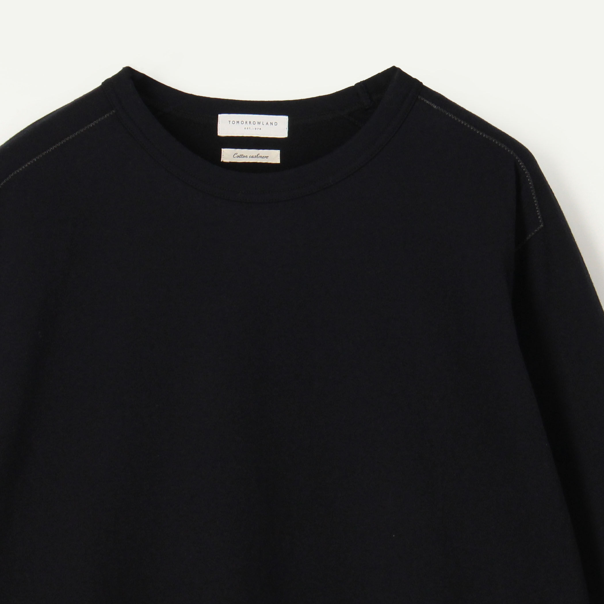 コットン 接結 クルーネックカットソー｜トゥモローランド 公式通販