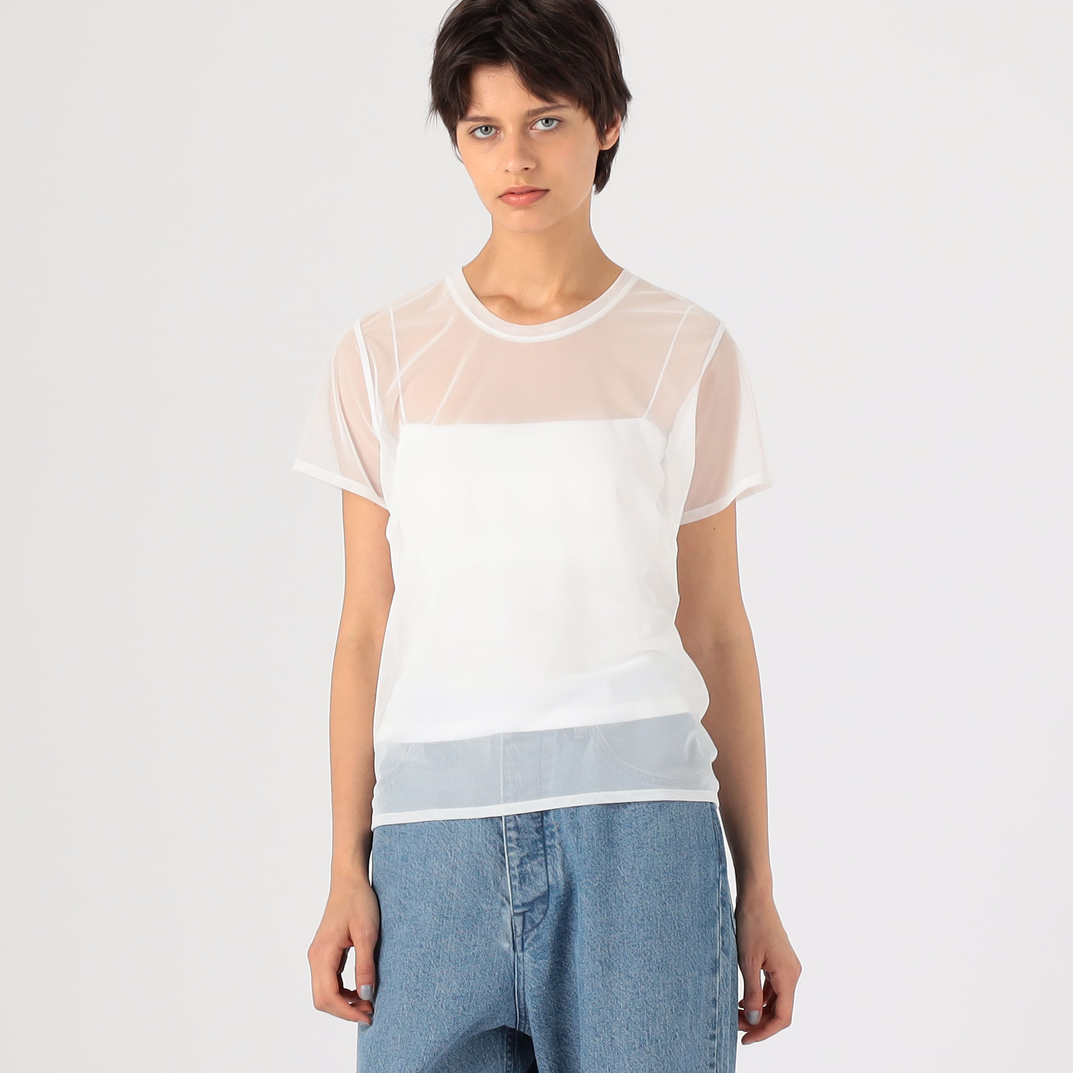 Simone Wild シアーネットTシャツ|トゥモローランド 公式通販 Simone Wild シアーネットTシャツ|トゥモローランド 公式通販