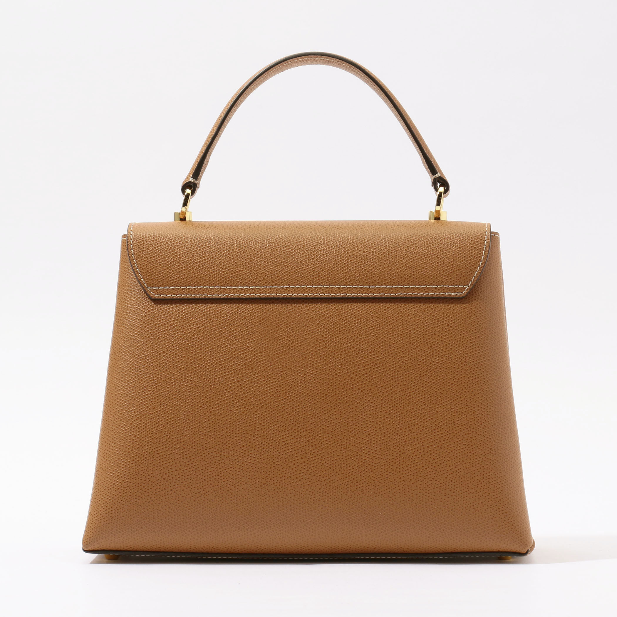 オル ORRブラウン ハンドバッグ curby bagカーヴィーバッグ 茶 新品