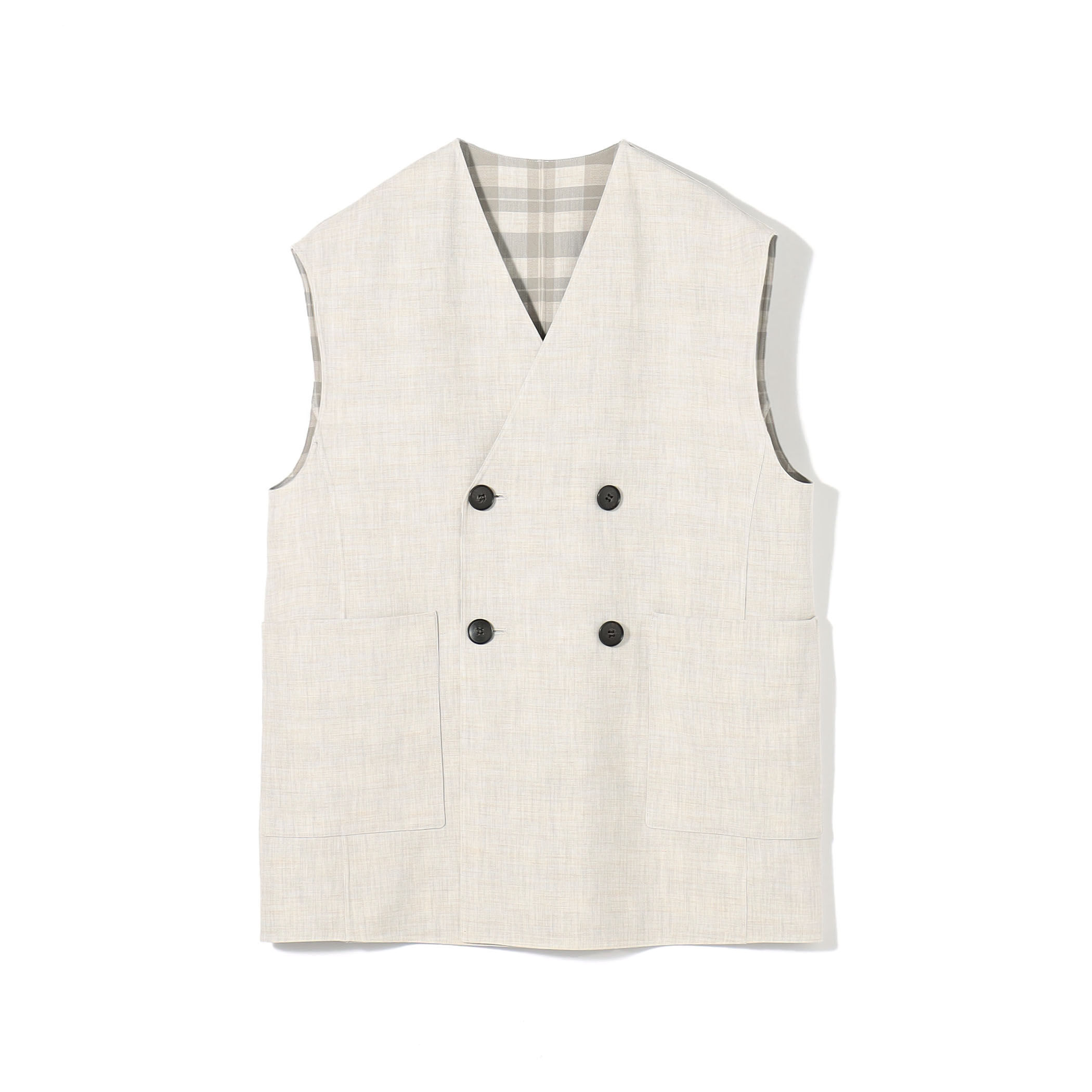 プレーンダブルフェイス リバーシブルジレ｜トゥモローランド 公式通販