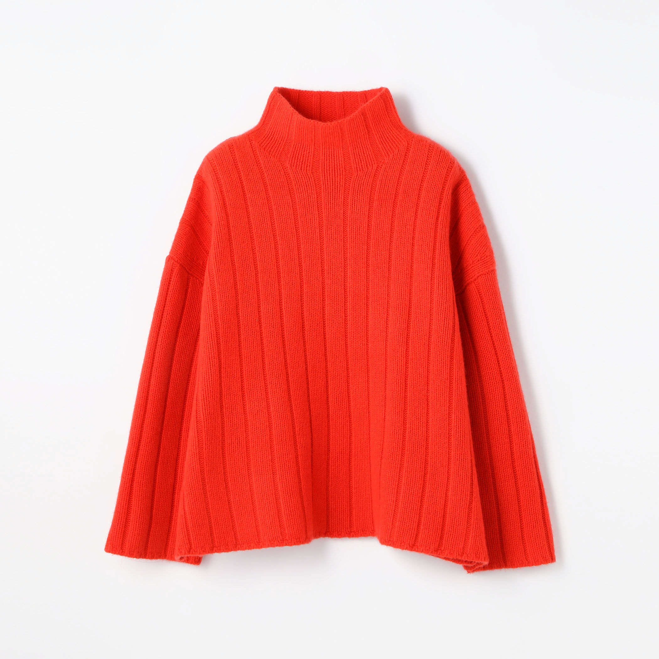 【ファッション通販】 ウールカシミヤリブ ハイネックプルオーバー｜トゥモローランド トップス