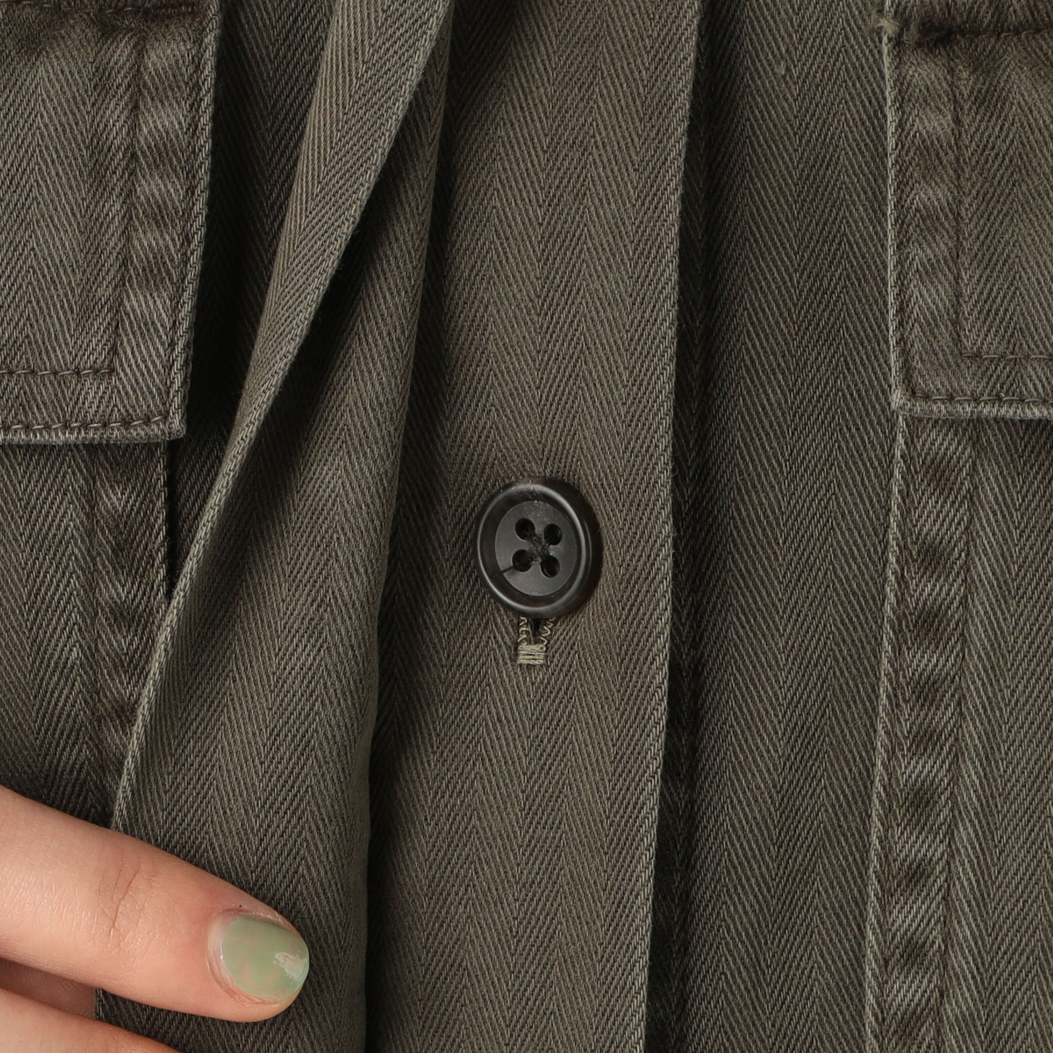 ストレッチヘリンボーン ジャンプスーツ WHBS6963｜トゥモローランド