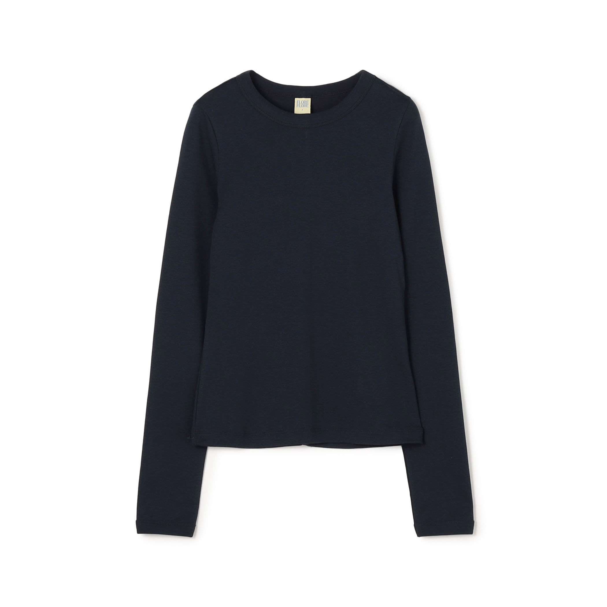 FLORE FLORE MAX TEE コットン ロングスリーブTシャツ