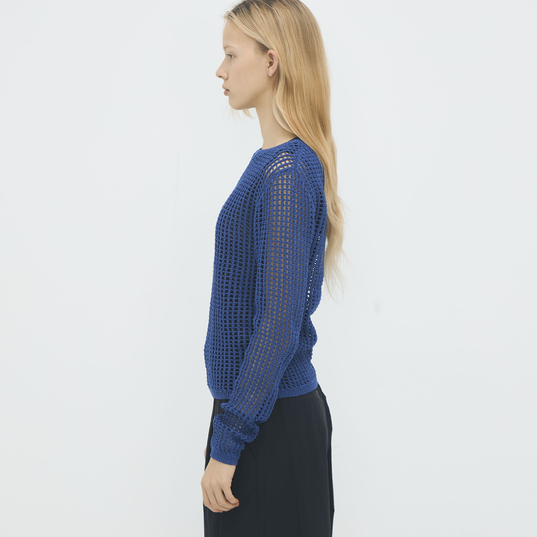 コットンメッシュ クルーネックプルオーバー｜トゥモローランド 公式通販