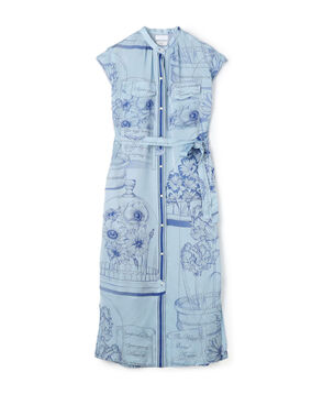 【別注】manipuri for Ballsey Glass dome Flower ワンピース