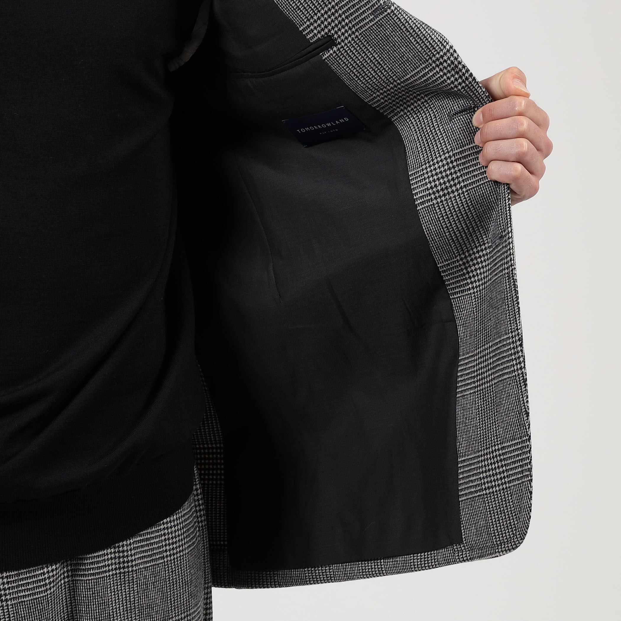 カレッジフランネルウール シングルブレステッド3Bジャケット