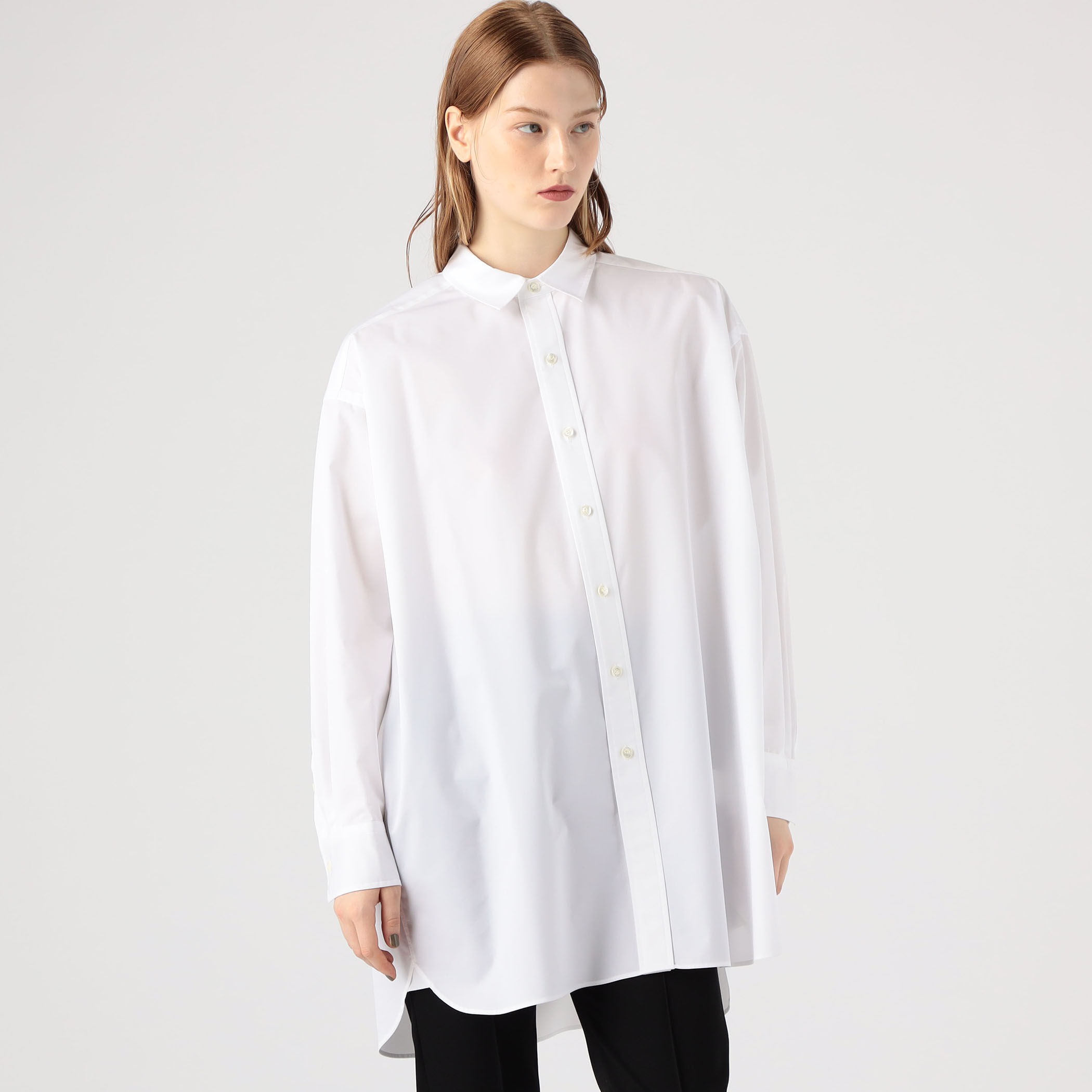 HYKE T/C BIG SHIRT｜トゥモローランド 公式通販