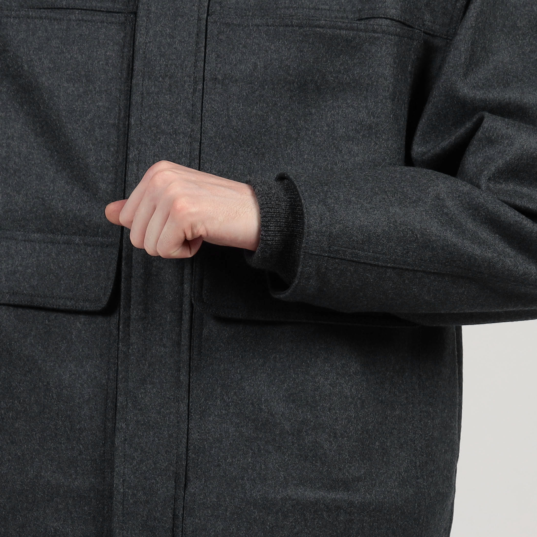 □ウールメルトン ショートブルゾン｜トゥモローランド 公式通販