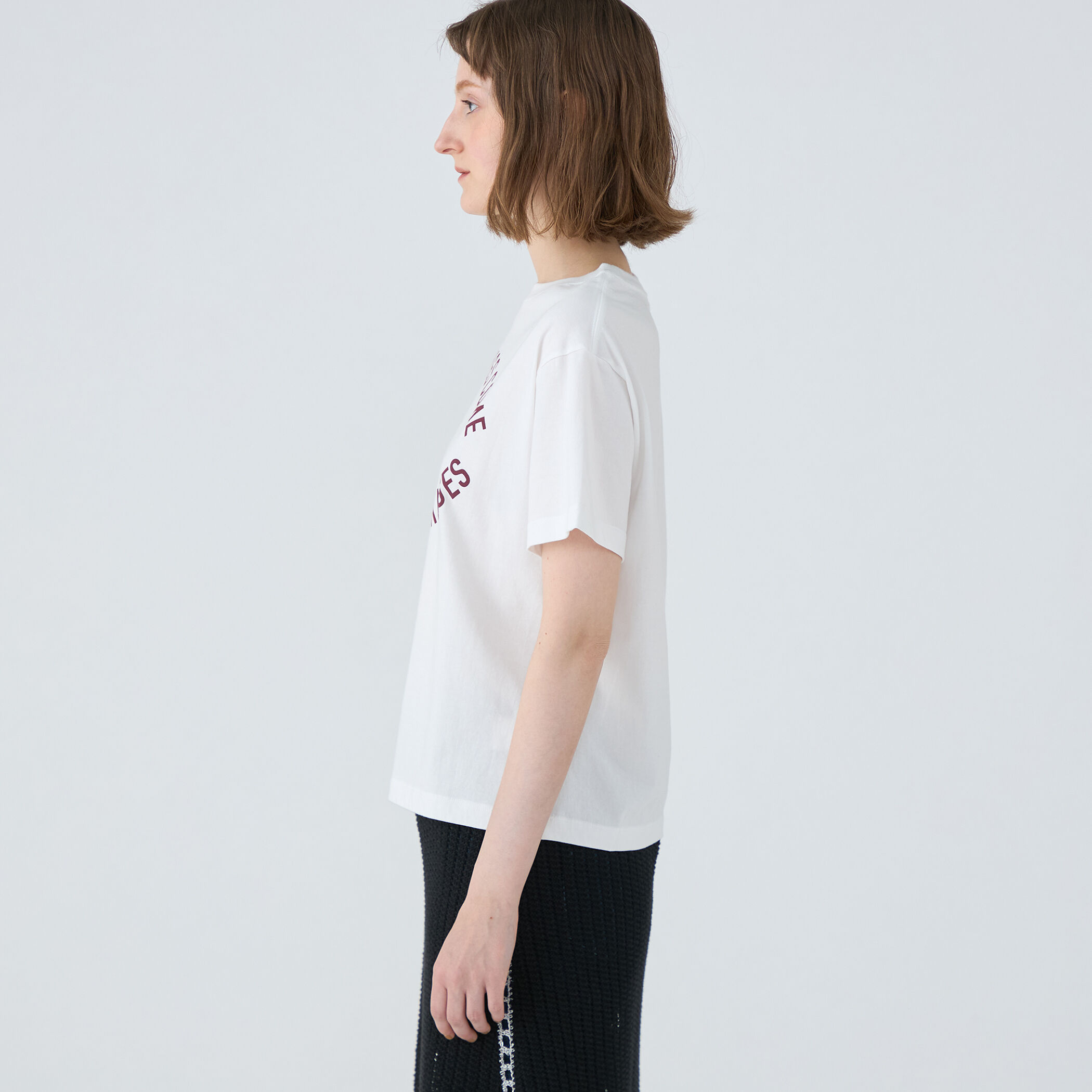 【MACPHEE】コットンロゴプリント Tシャツ コットンロゴプリント Tシャツ｜トゥモローランド 公式通販