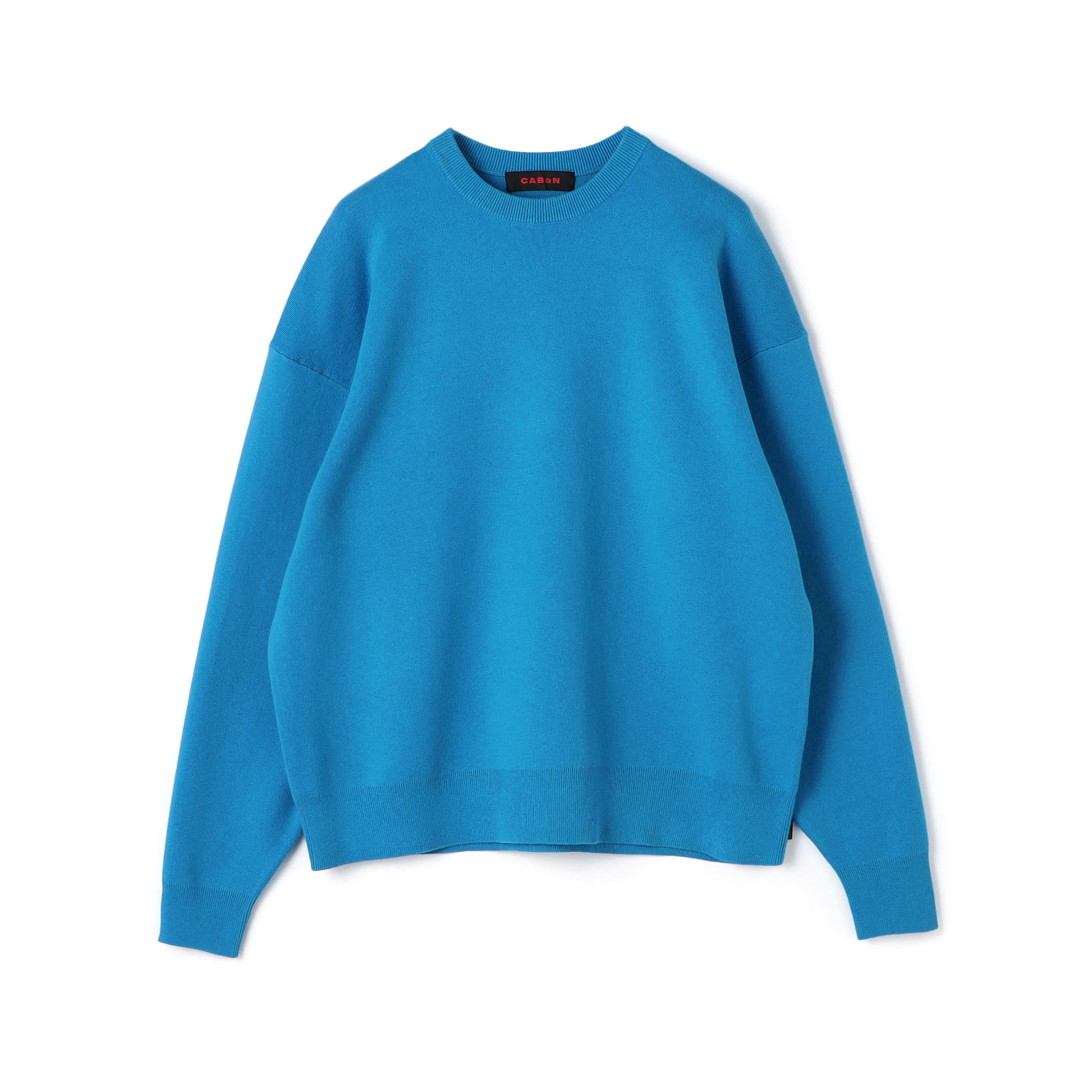 CABaN コットンカシミヤ クルーネックラグランスリーブプルオーバー CABaN コットンカシミヤ クルーネックラグランスリーブプルオーバー