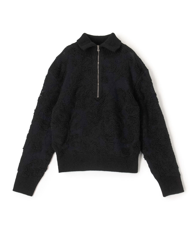 PHOTOCOPIEU TATE HALF-ZIP SWEATER