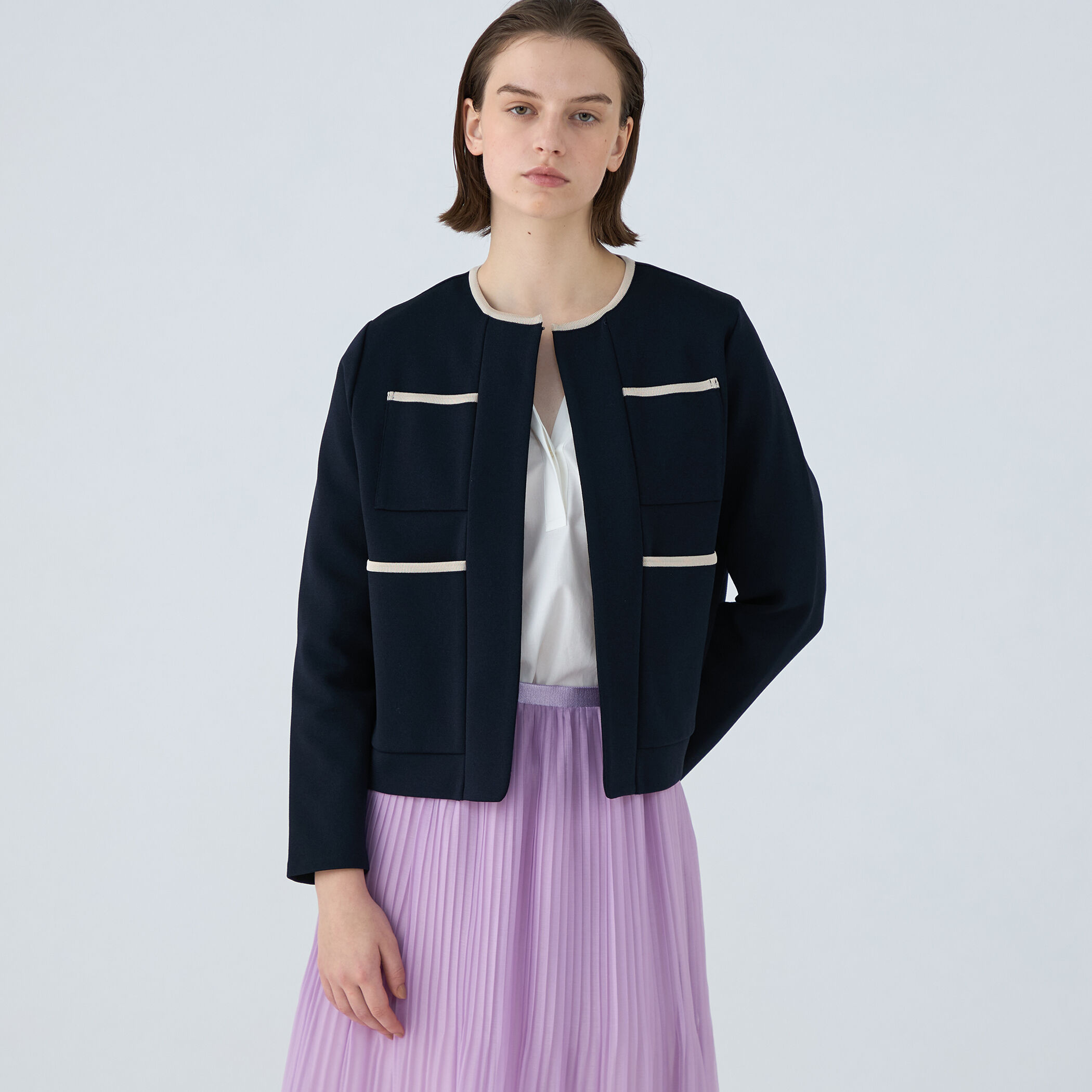 Ballsey - 新品 Ballsey ウールポリエステルミラノリブ ファー