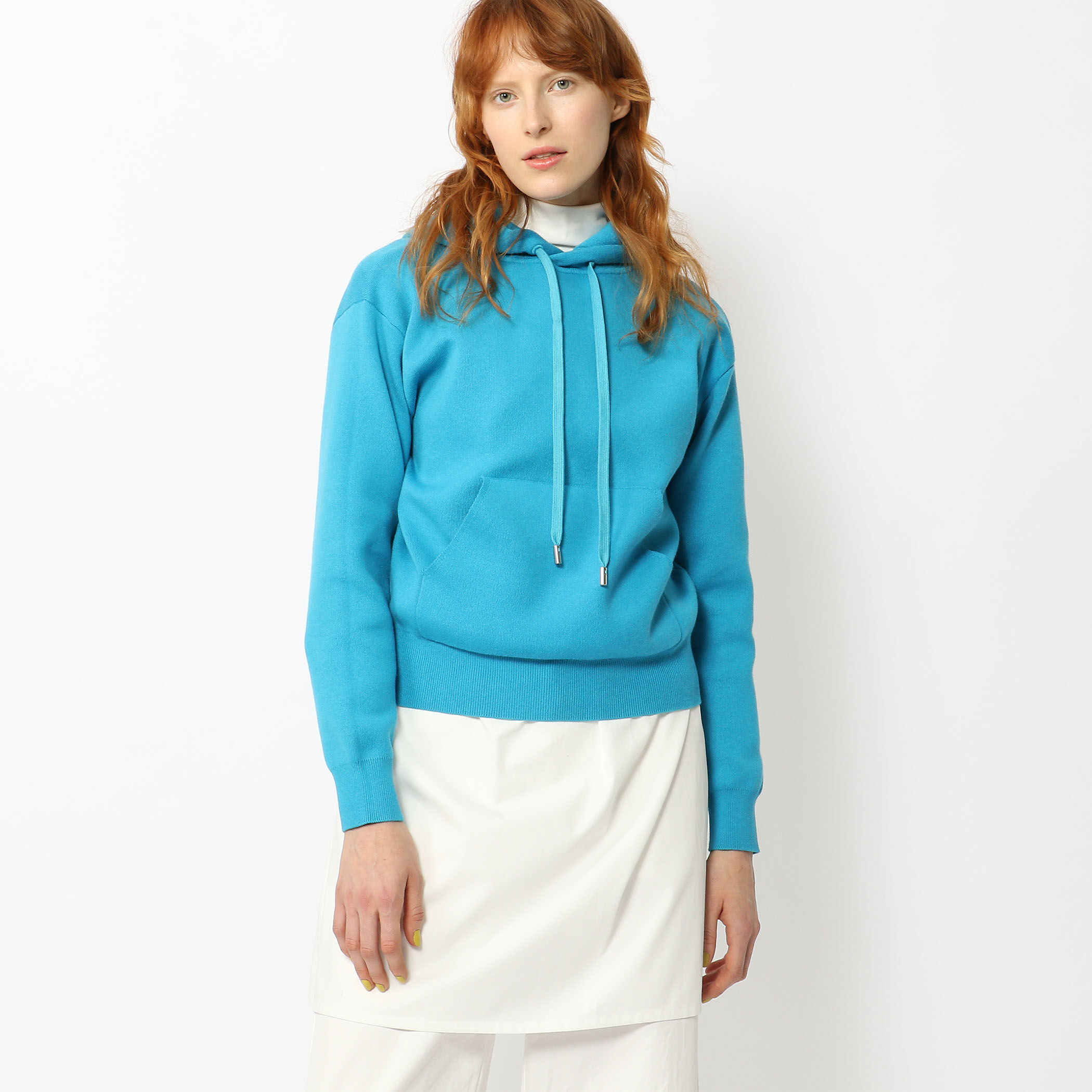 □コットンカシミヤ プルオーバーパーカ｜トゥモローランド 公式通販