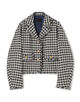 【WEB先行予約】クロレギンガムチェック ショートジャケット