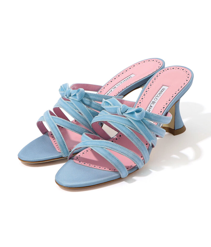 MANOLO BLAHNIK CLEMENTEL ミュールサンダル